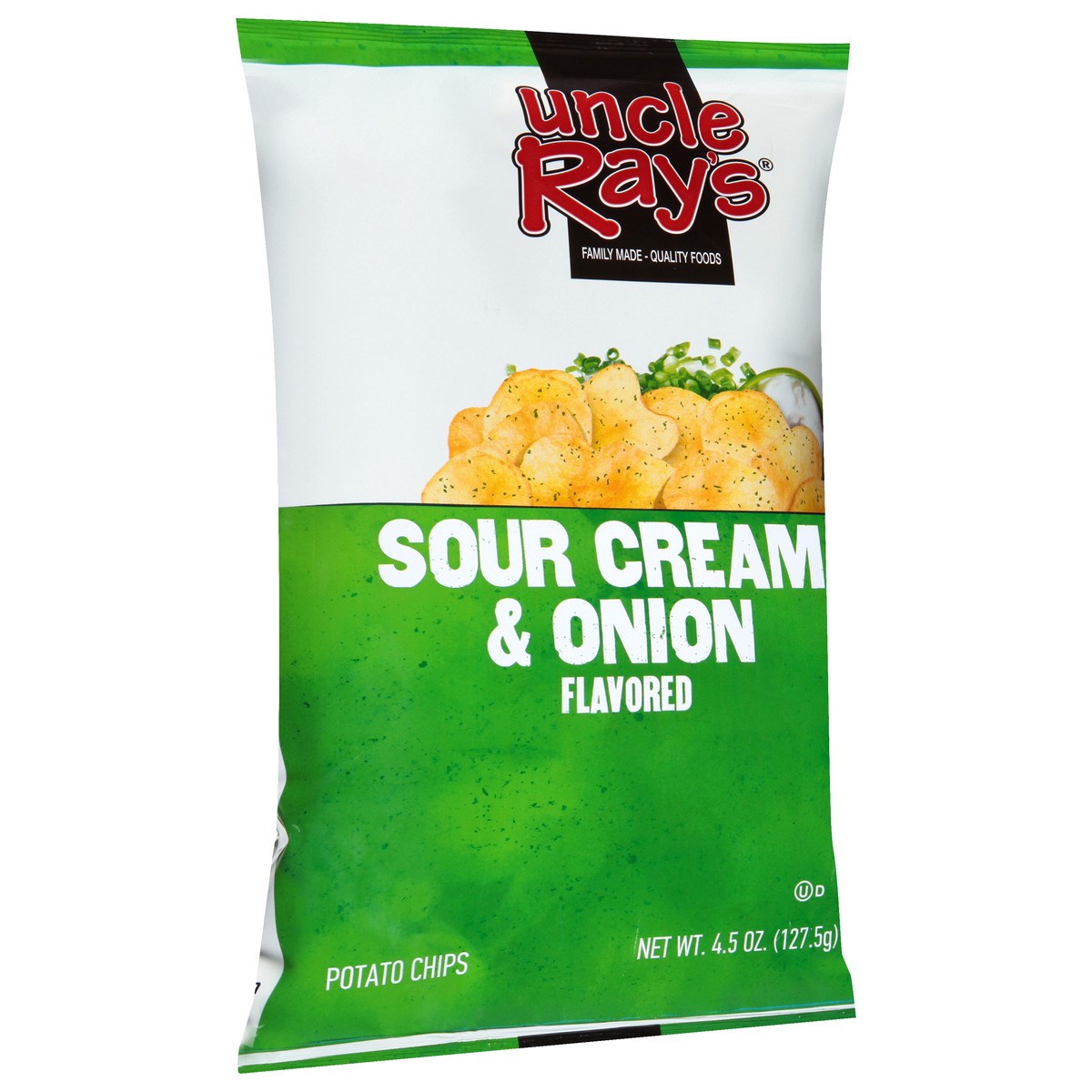 slide 7 of 13, Uncle Ray's Sour Cream & Onion Flavored Potato Chips 4.5 oz, 4.5 oz