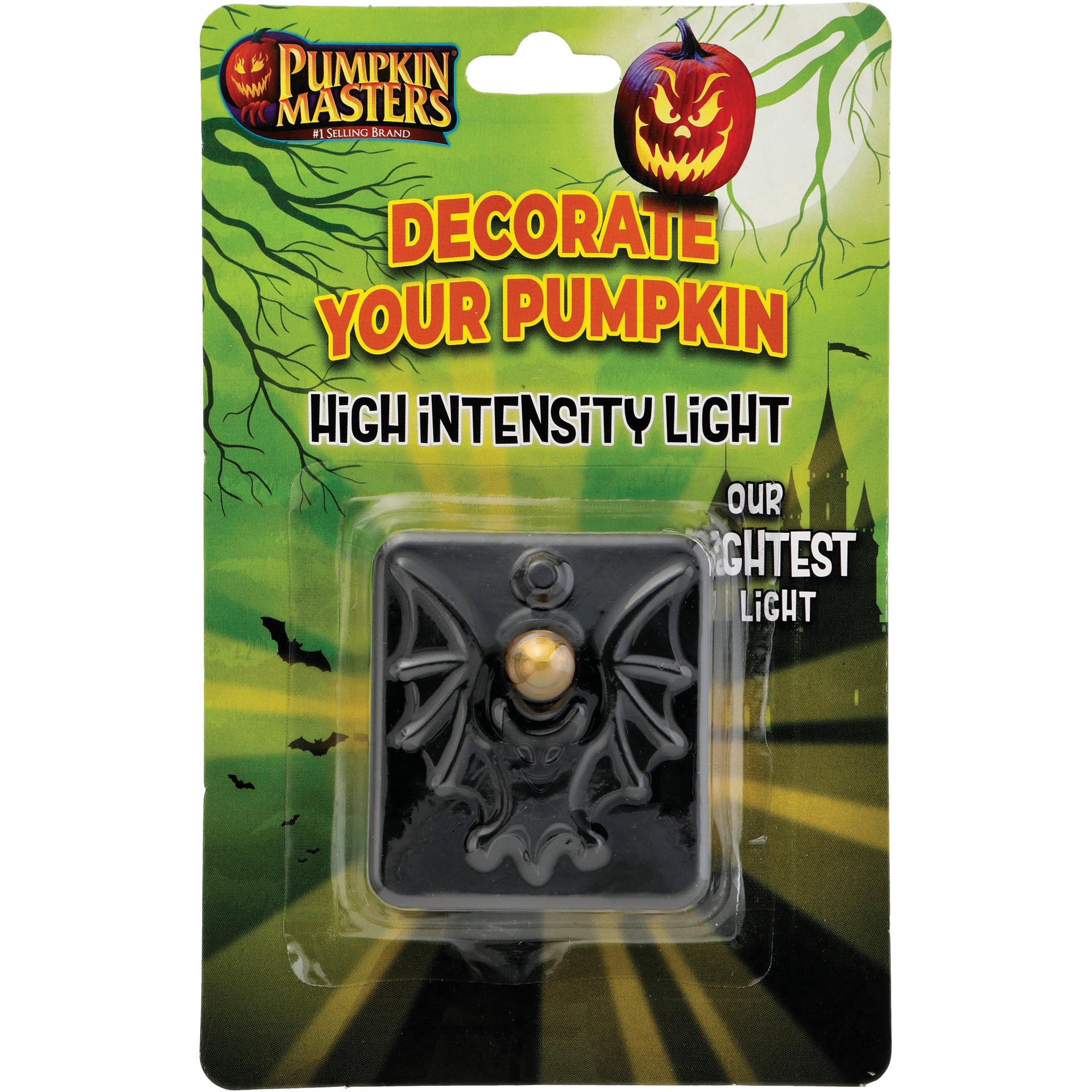 slide 1 of 1, Pumpkin Masters Halloween High Intensity LED Light, 1 ct