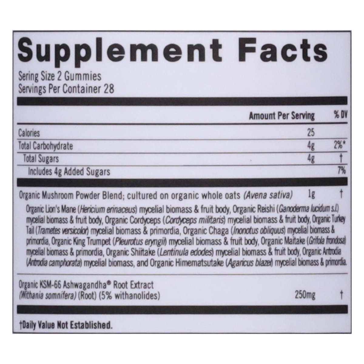 slide 5 of 13, Om Mushroom Master Blend 56 Vegan Gummies, 56 ct