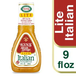 Ken's Steak House Lite Italian Dressing & Marinade 9 fl oz