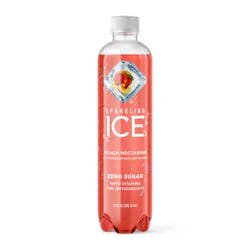 Sparkling ICE Zero Sugar Peach Nectarine Sparkling Water 17 fl oz