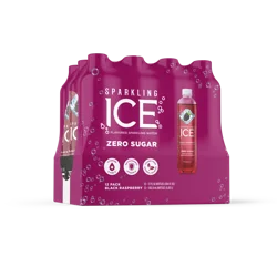 Sparkling ICE 12 Pack Zero Sugar Black Raspberry Sparkling Water 12 ea