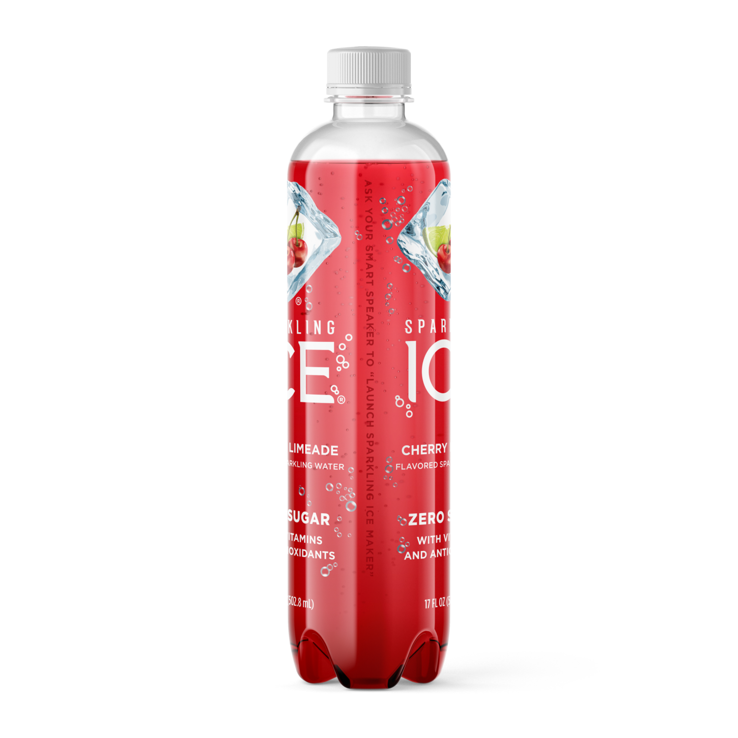 slide 2 of 3, Sparkling ICE Zero Sugar Cherry Limeade Sparkling Water 17 fl oz, 17 oz