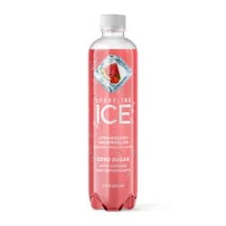 Sparkling ICE Zero Sugar Strawberry Watermelon Sparkling Water 17 fl oz