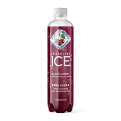Sparkling ICE Black Cherry Sparkling Water 17 fl. oz. Plastic Bottle