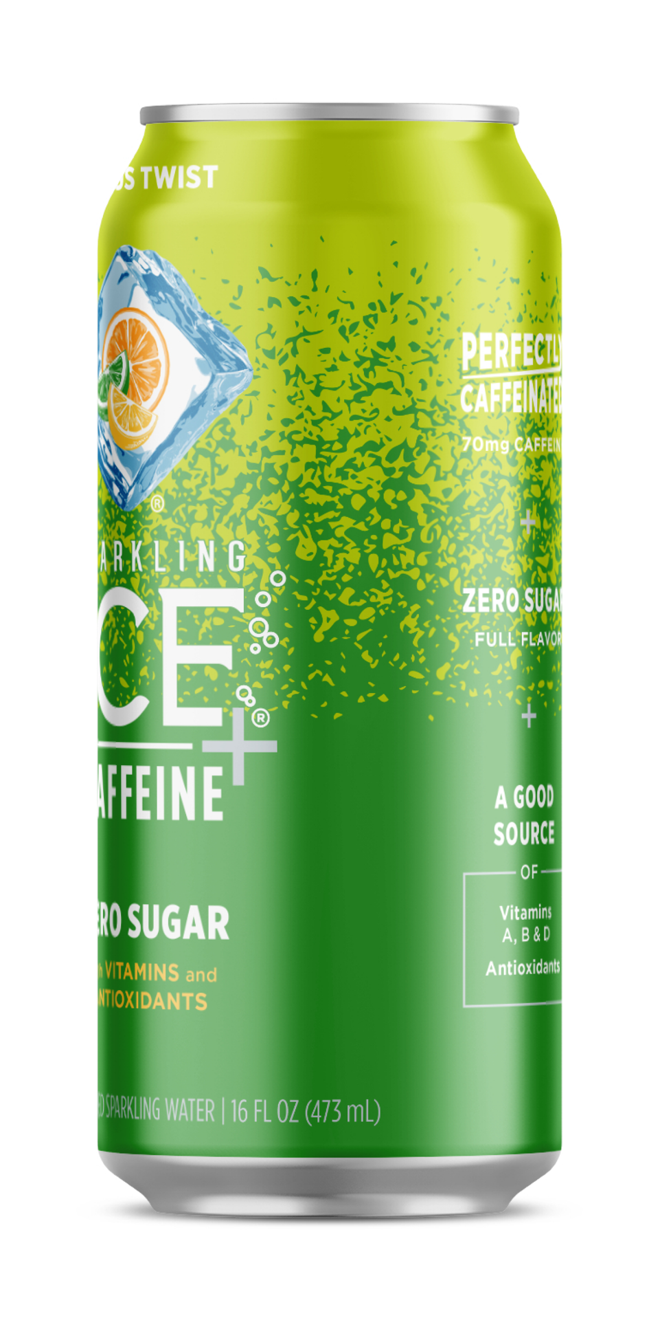 slide 3 of 3, Sparkling ICE + Caffeine Citrus Twist Sparkling Water 16 fl oz, 16 fl oz