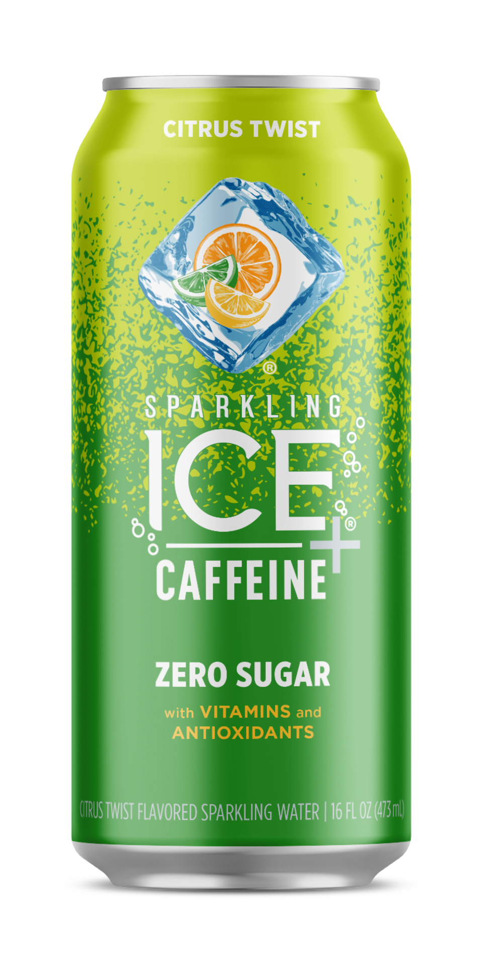 slide 1 of 3, Sparkling ICE + Caffeine Citrus Twist Sparkling Water 16 fl oz, 16 fl oz