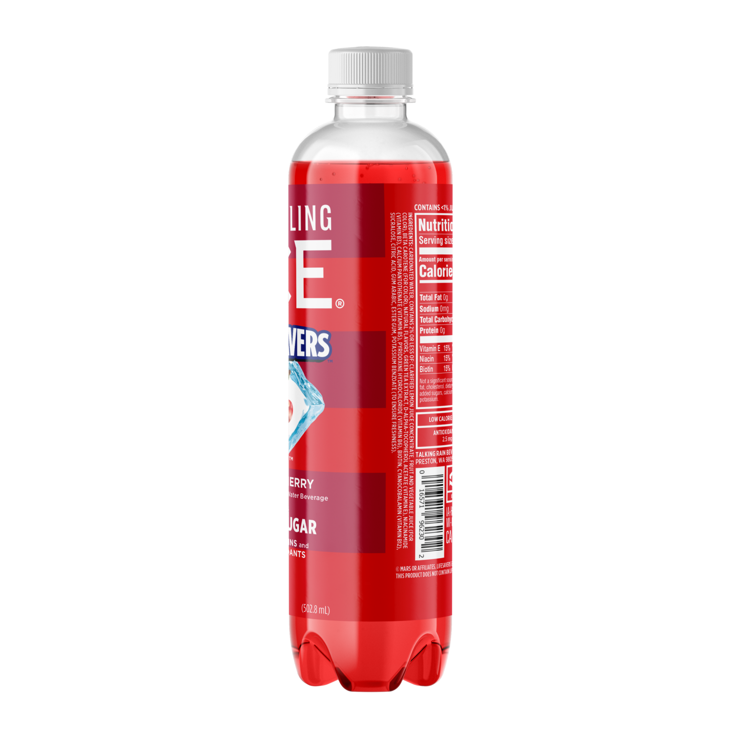 slide 4 of 4, Sparkling Ice Life Savers Wild Cherry 17oz, 17 oz