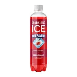 Sparkling Ice Life Savers Wild Cherry 17oz