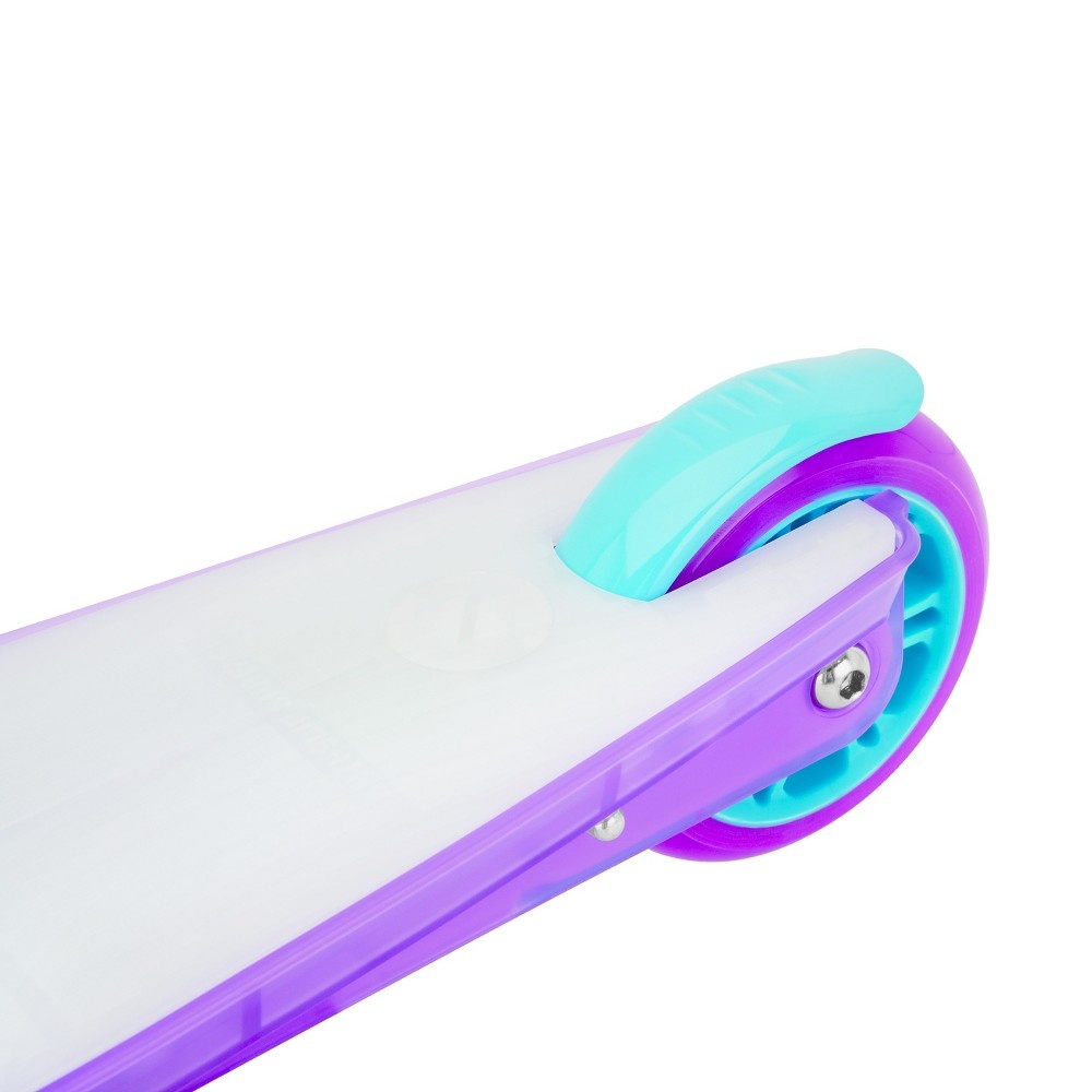 slide 2 of 5, Razor Party Pop Kick Scooter with LED Lights - White, 1 ct
