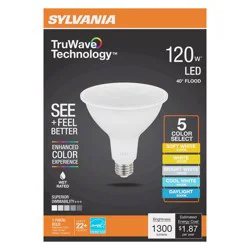Sylvania TruWave PAR38 120-Watt LED Flood Light Bulb - 5 Color Select