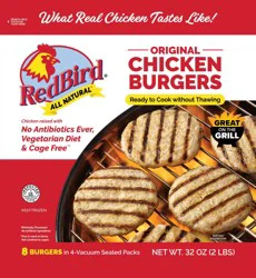 Red Bird Farms Original Chicken Burgers
