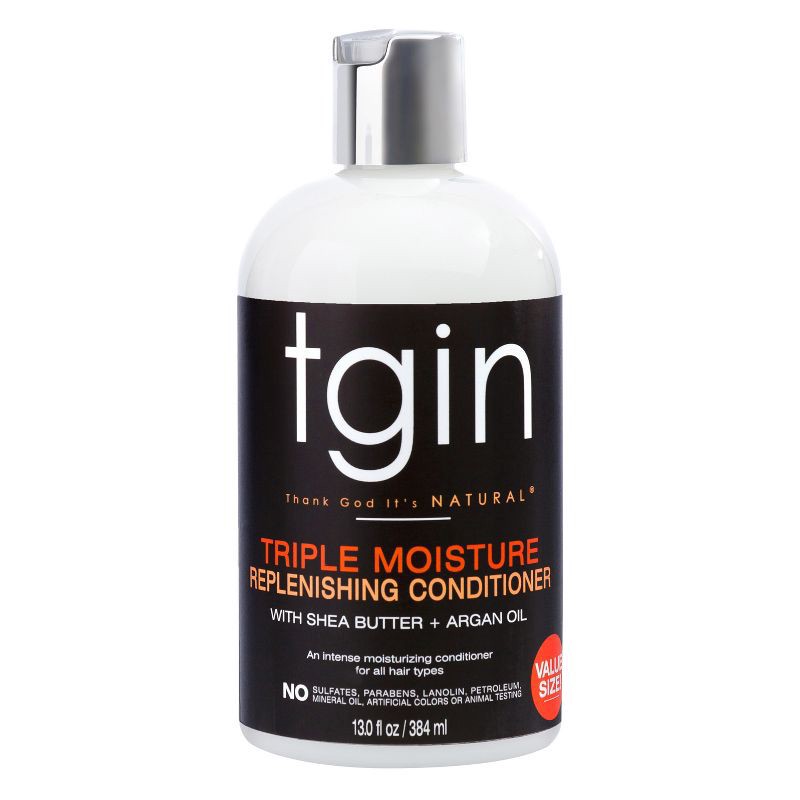 slide 1 of 5, TGIN Triple Moisture Rich Replenishing Conditioner For Natural Hair with Shea Butter and Argan Oil - 13 fl oz, 13 fl oz