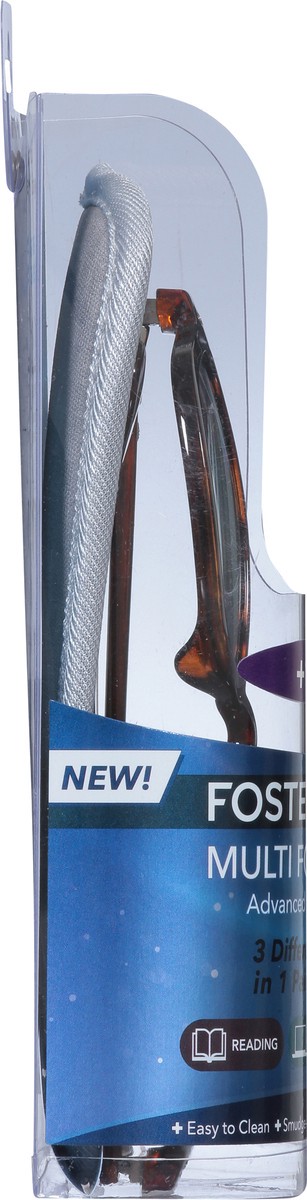 slide 4 of 11, Foster Grant +1.25 Conan Multi Focus Plus Advanced Reading Glasses 1 ea, 1 ct