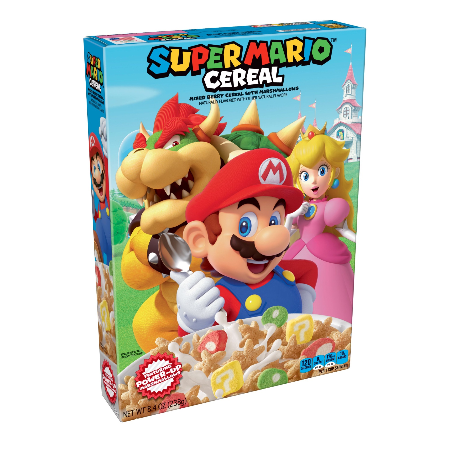 slide 1 of 7, Super Mario Cereal 8.4 oz, 8.4 oz
