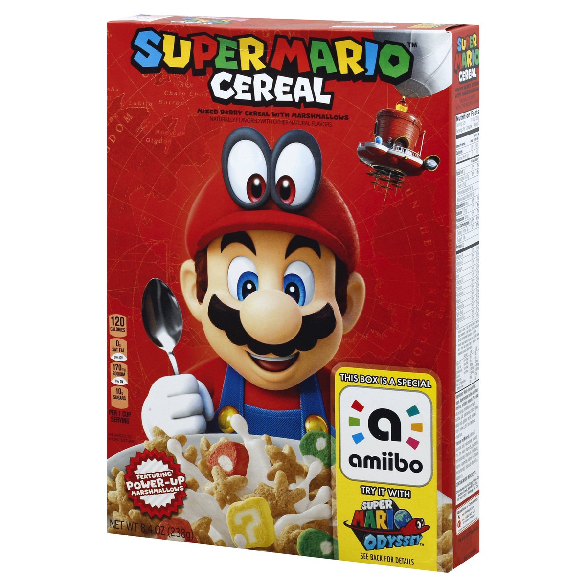 slide 10 of 10, Super Mario Cereal 8.4 oz, 8.4 oz