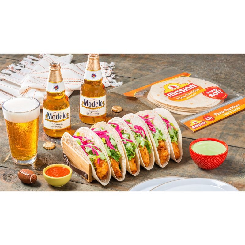 slide 3 of 6, Mission Taco Size Super Soft Flour Tortillas - 35oz/20ct, 20 ct; 35 oz