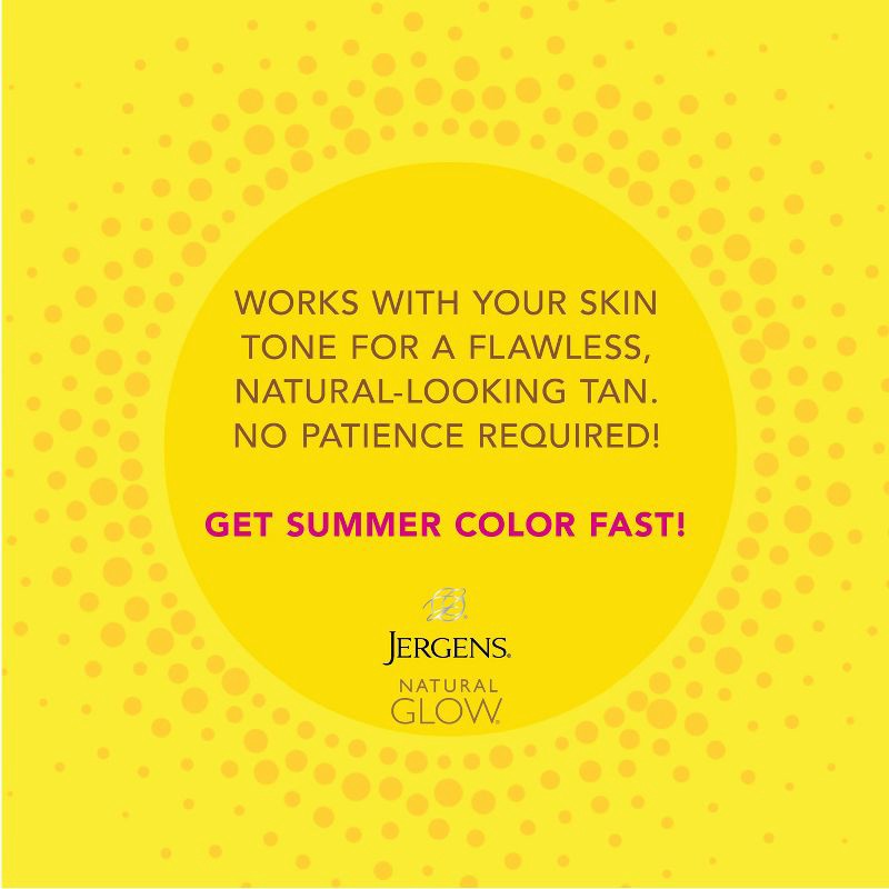 slide 5 of 9, Jergens Natural Glow Instant Moisturizing Self Tanner Tanning Foam - Deep Bronze - 6 fl oz, 6 fl oz