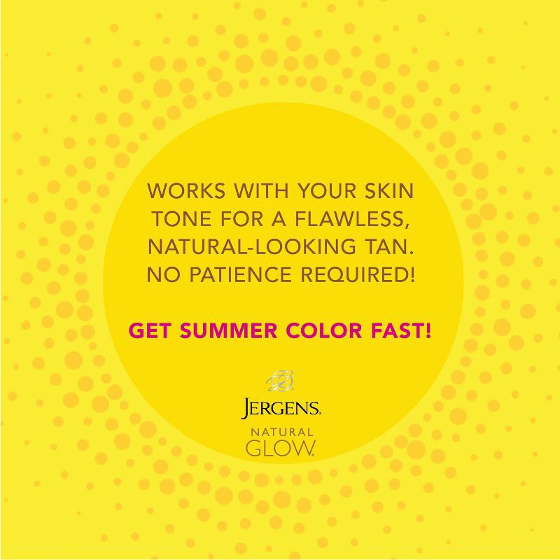 slide 6 of 8, Jergens Natural Glow Instant Moisturizing Self Tanner Tanning Foam - Light Bronze Tan - 6 fl oz, 6 fl oz