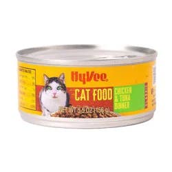 Hy-Vee Cat Food, Chicken & Tuna Dinner