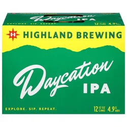 Highland Brewing Company Company IPA Daycation Beer - 12 x 12 oz Cans