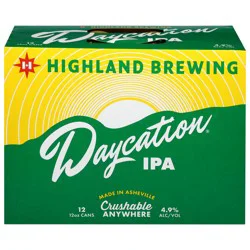 Highland Brewing Company Company IPA Daycation Beer - 12 x 12 oz Cans