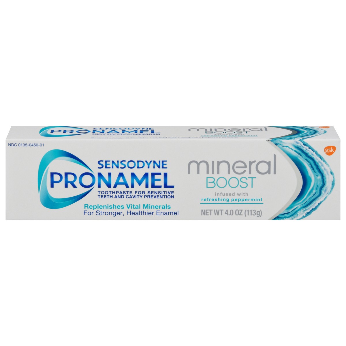 slide 8 of 10, Sensodyne Pronamel Mineral Boost Toothpaste Refreshing Peppermint, 4 oz