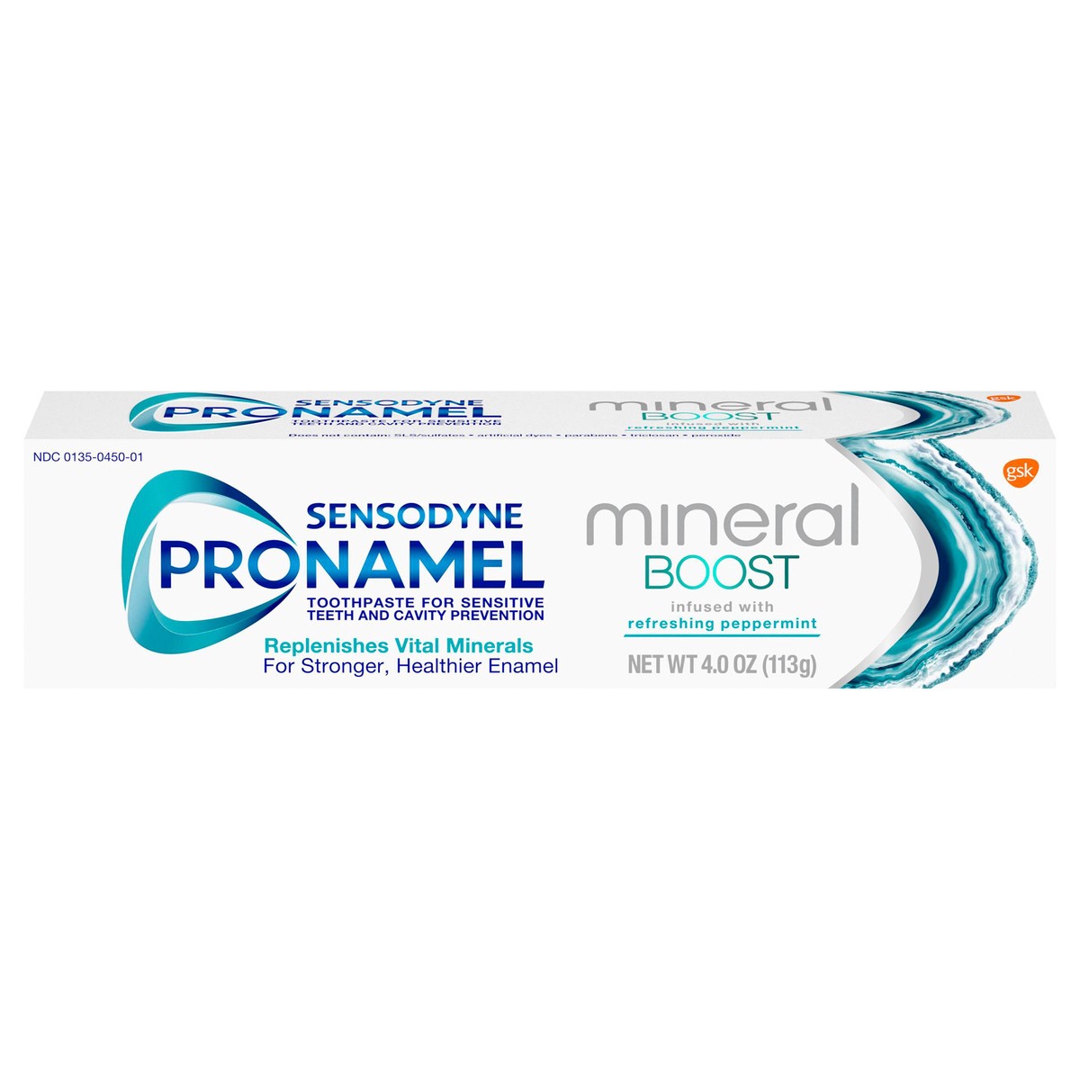 slide 1 of 10, Sensodyne Pronamel Mineral Boost Toothpaste Refreshing Peppermint, 4 oz