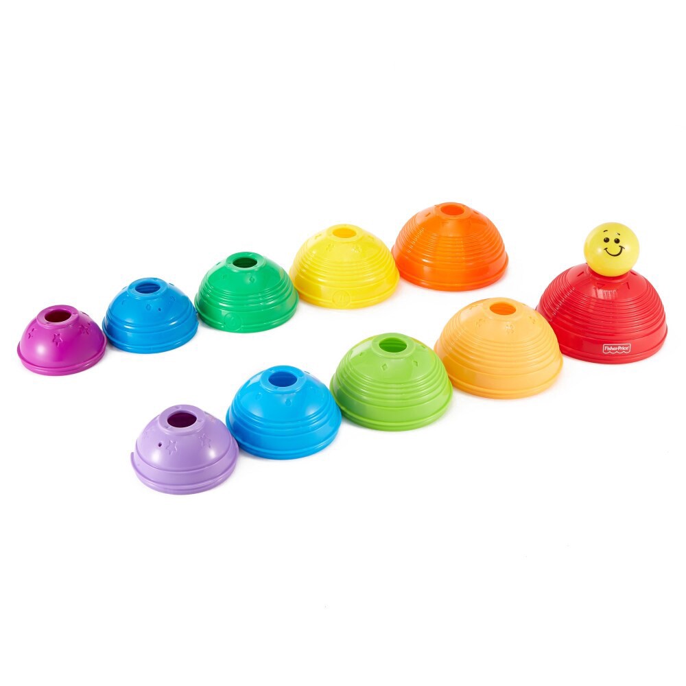 slide 4 of 4, Fisher-Price Brilliant Basics Stack And Roll Cups Toy, 1 ct