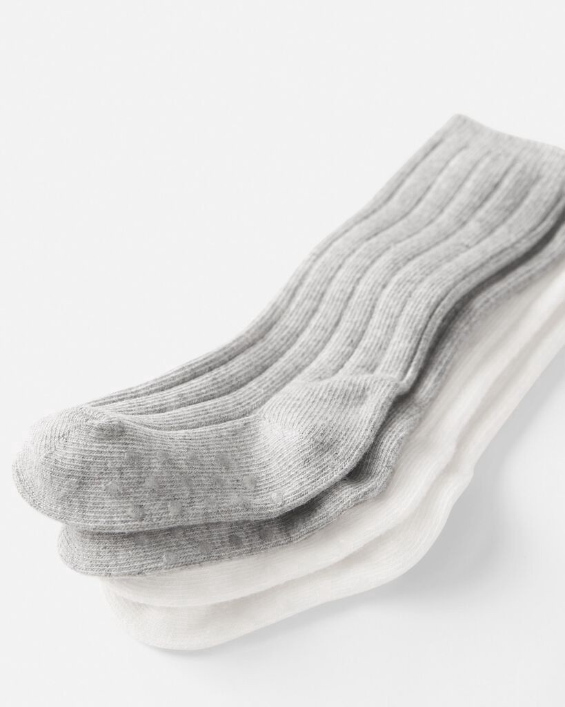 slide 3 of 3, Littleplanet Baby 2-Pack Knee-High Socks Multi 12-24, 1 ct