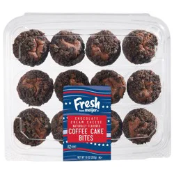 Fresh From Meijer Chocolate Cream Cheese Coffee Cake Bites 10 Oz
