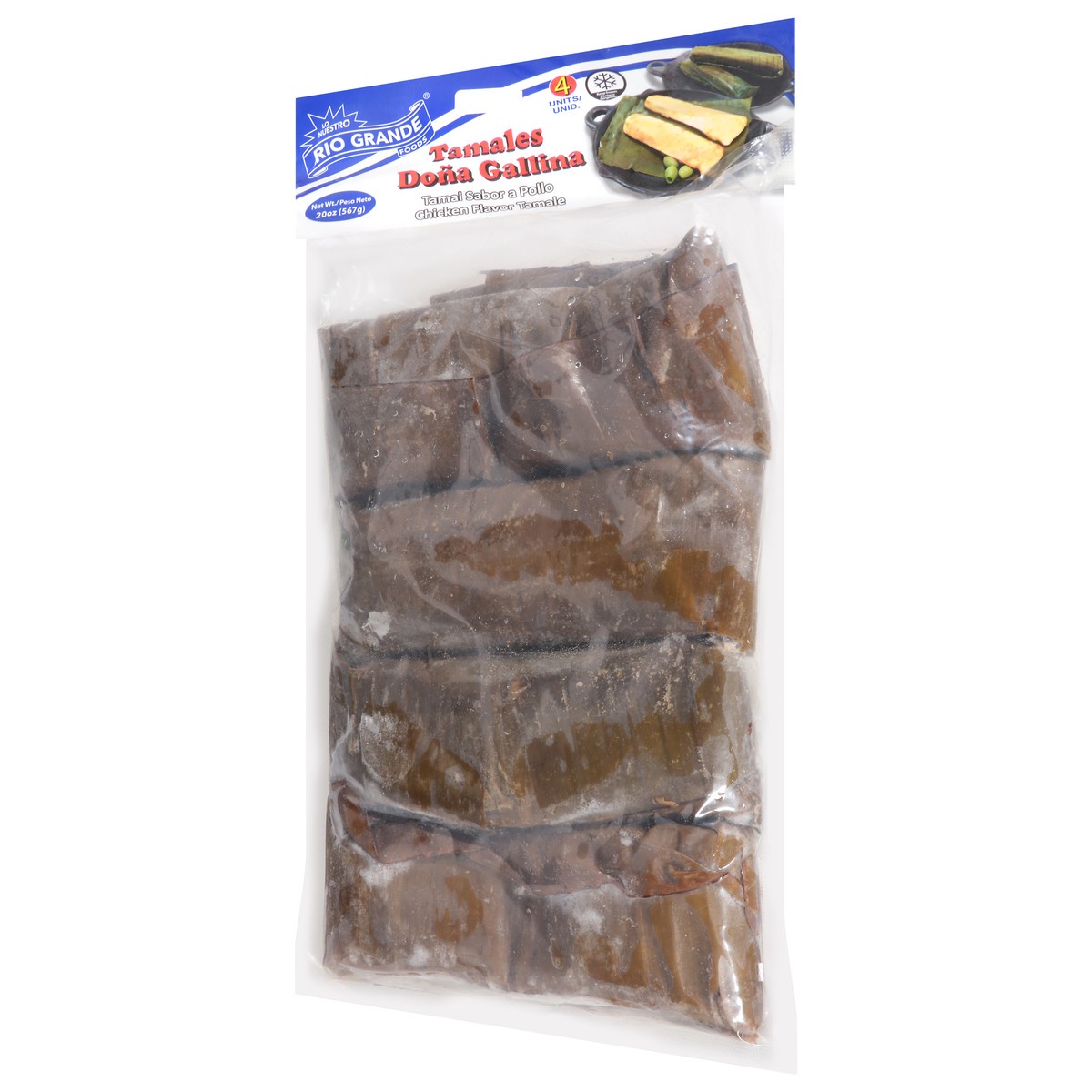 slide 4 of 4, Rg Chicken Tamal - 20 Oz, 20 oz