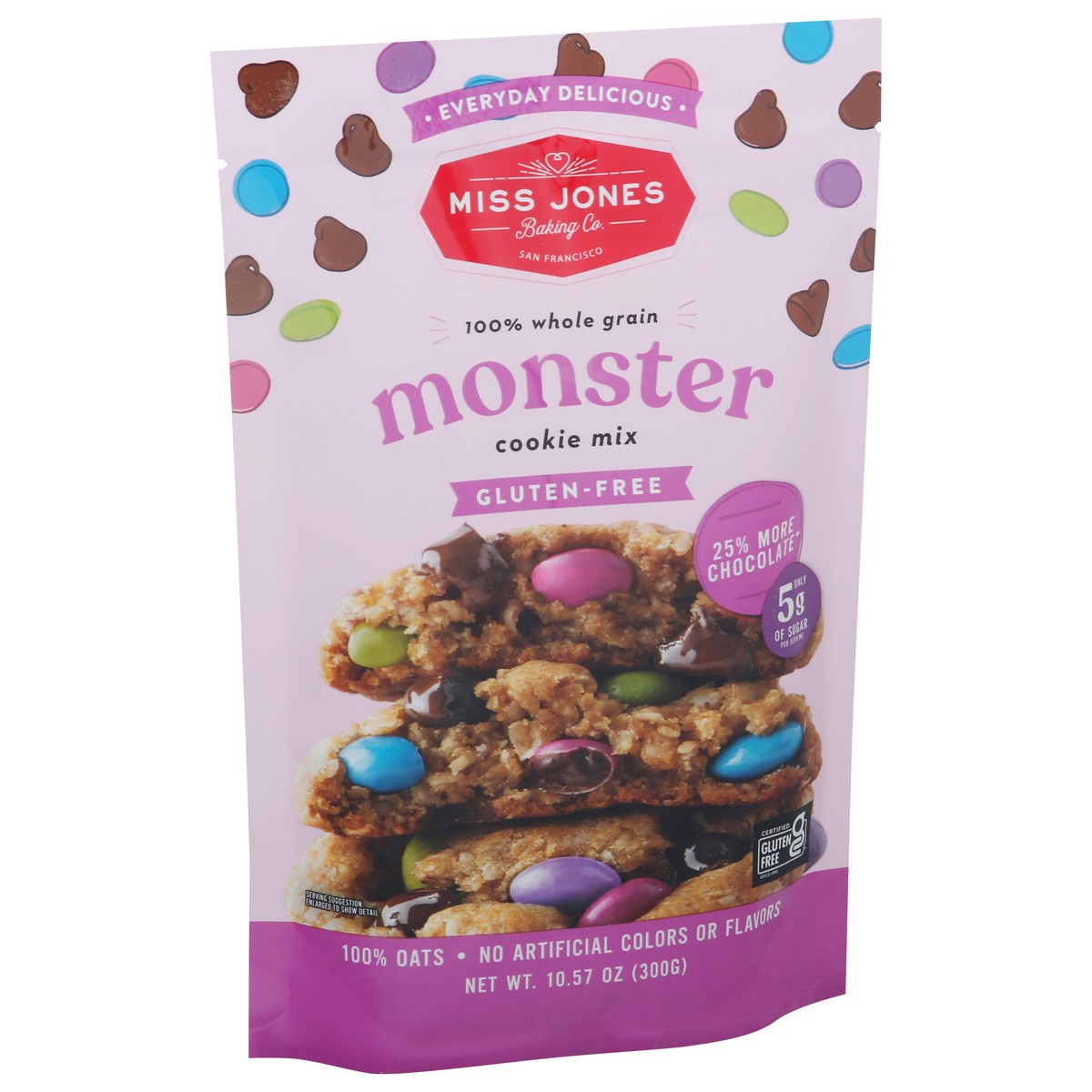 slide 7 of 9, Monster Gluten-Free Cookie Mix 10.57 oz, 10.57 oz