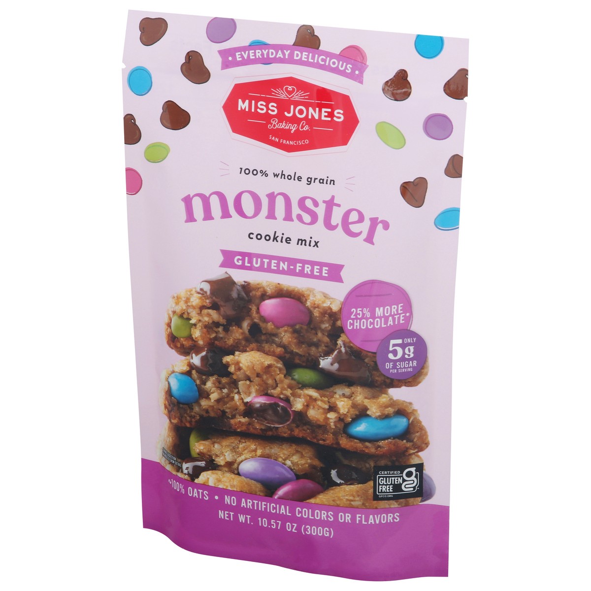 slide 8 of 9, Monster Gluten-Free Cookie Mix 10.57 oz, 10.57 oz