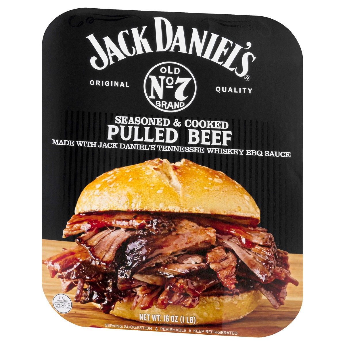 slide 2 of 14, Jack Daniel's Jack Daniels Pulled Beef, 16 oz