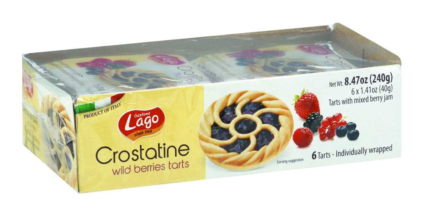 slide 1 of 1, Gastone Lago Tarts 6 ea, 6 ct
