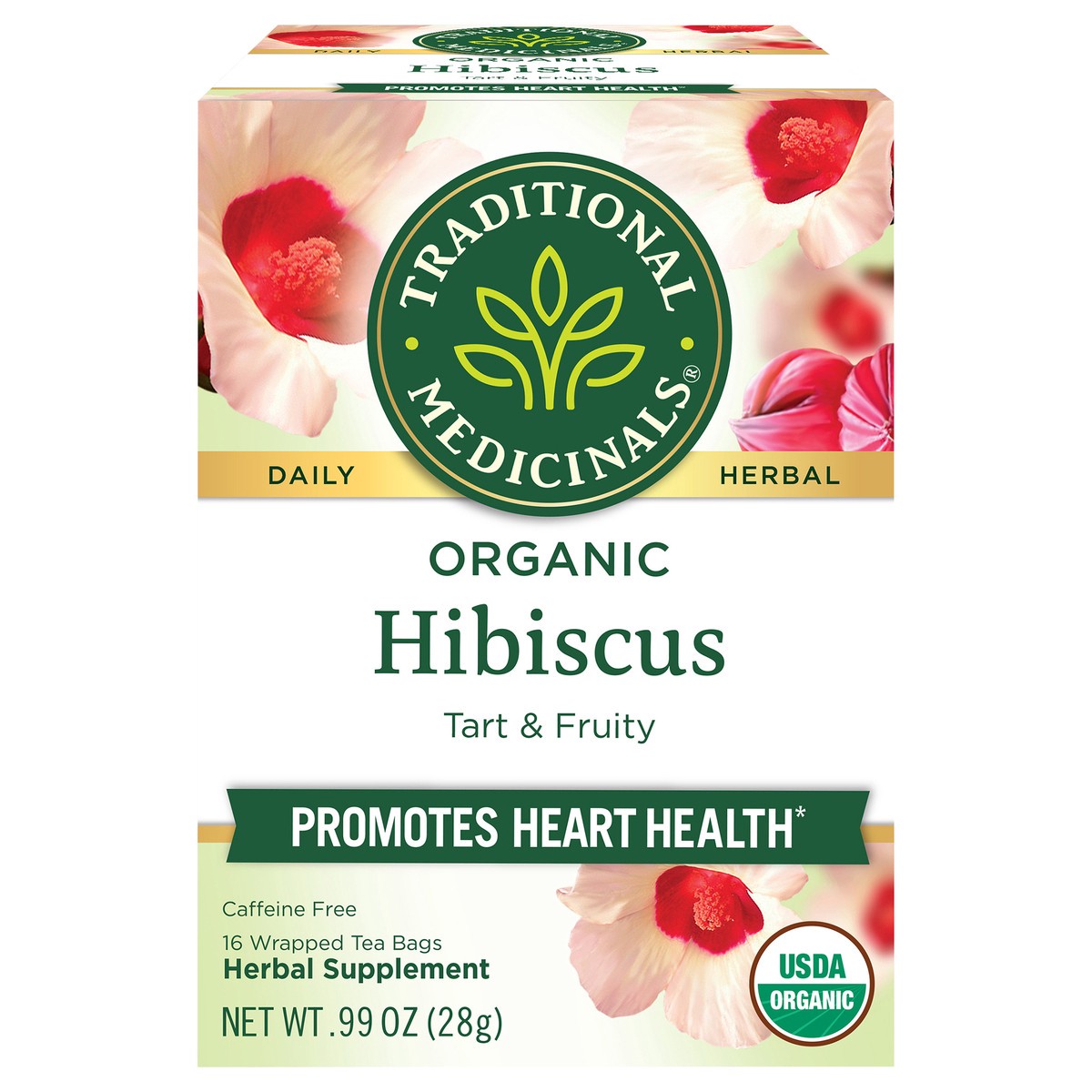 slide 1 of 1, Traditional Medicinals Hibiscus - 16 ct, 16 ct