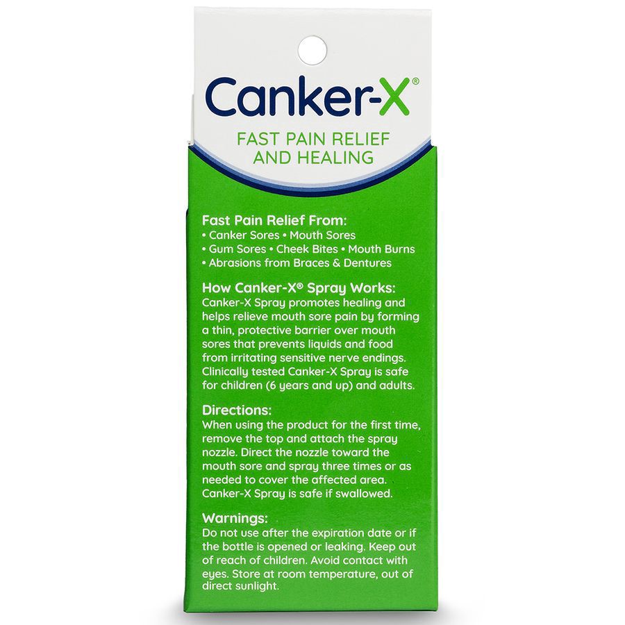 slide 3 of 5, Canker-X Mouth Sore Spray 0.51 fl oz, 0.51 fl oz
