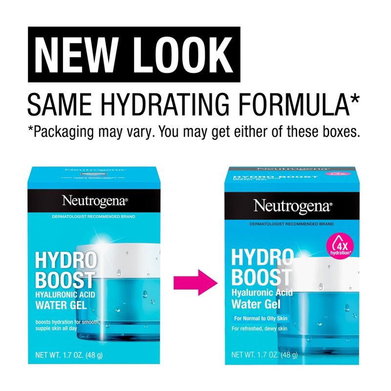 slide 3 of 11, Neutrogena Hydro Boost Water Face Gel for Dry Skin - 1.7oz, 1.7 oz