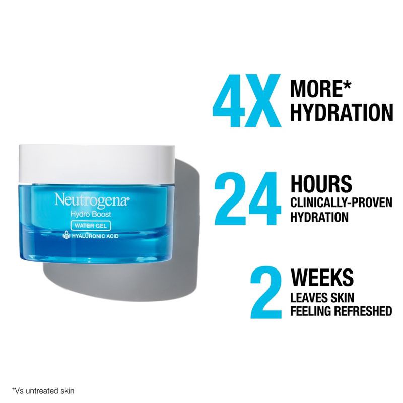 slide 8 of 11, Neutrogena Hydro Boost Water Face Gel for Dry Skin - 1.7oz, 1.7 oz