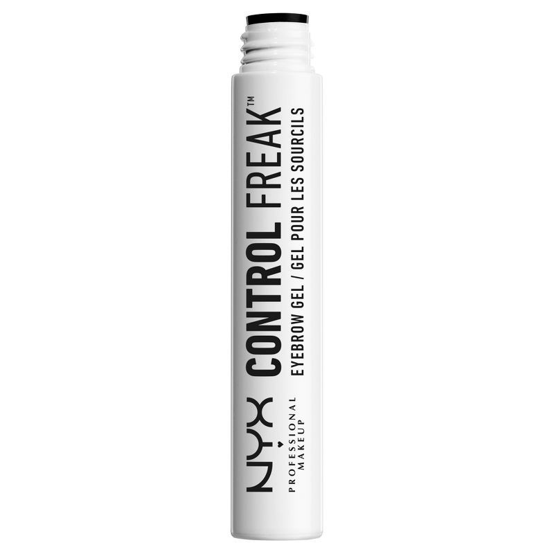 slide 2 of 4, NYX Professional Makeup Control Freak Long-lasting Eyebrow Gel Clear - 0.3oz, 0.3 oz