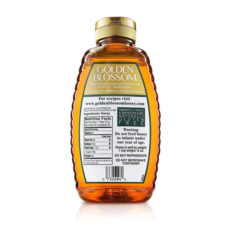 slide 2 of 3, Golden Blossom Honey Premium Pure U.S. Honey - 24oz, 24 oz