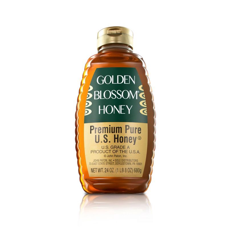 slide 1 of 3, Golden Blossom Honey Premium Pure U.S. Honey - 24oz, 24 oz