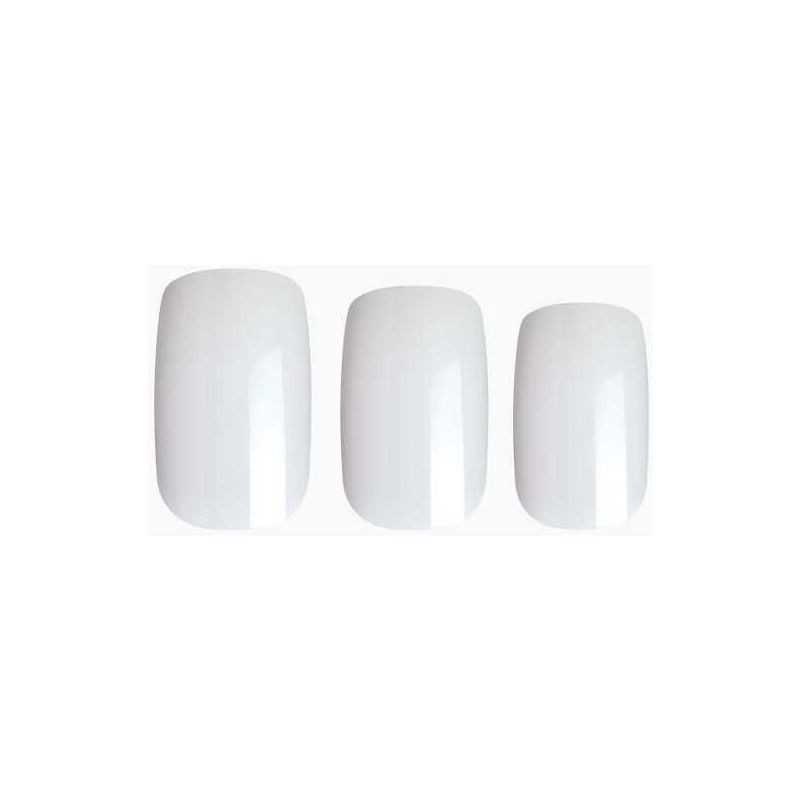 slide 4 of 6, Kiss Nails Full Cover Fake Nails - Short Square - 100ct, 100 ct