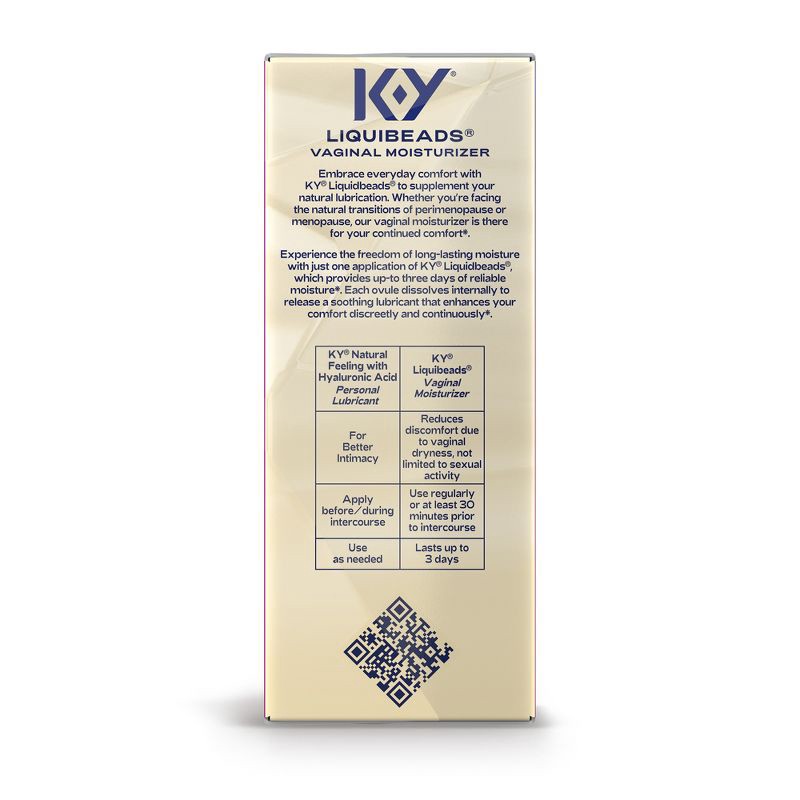 slide 12 of 14, K-Y Liquibeads Vaginal Moisturizer - 6ct, 6 ct