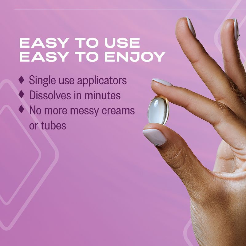 slide 5 of 14, K-Y Liquibeads Vaginal Moisturizer - 6ct, 6 ct