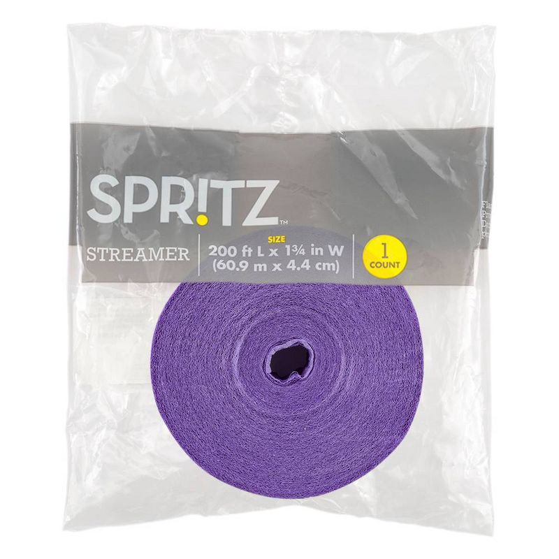 slide 3 of 3, Lavender Crepe Streamer - Spritz™, 1 ct