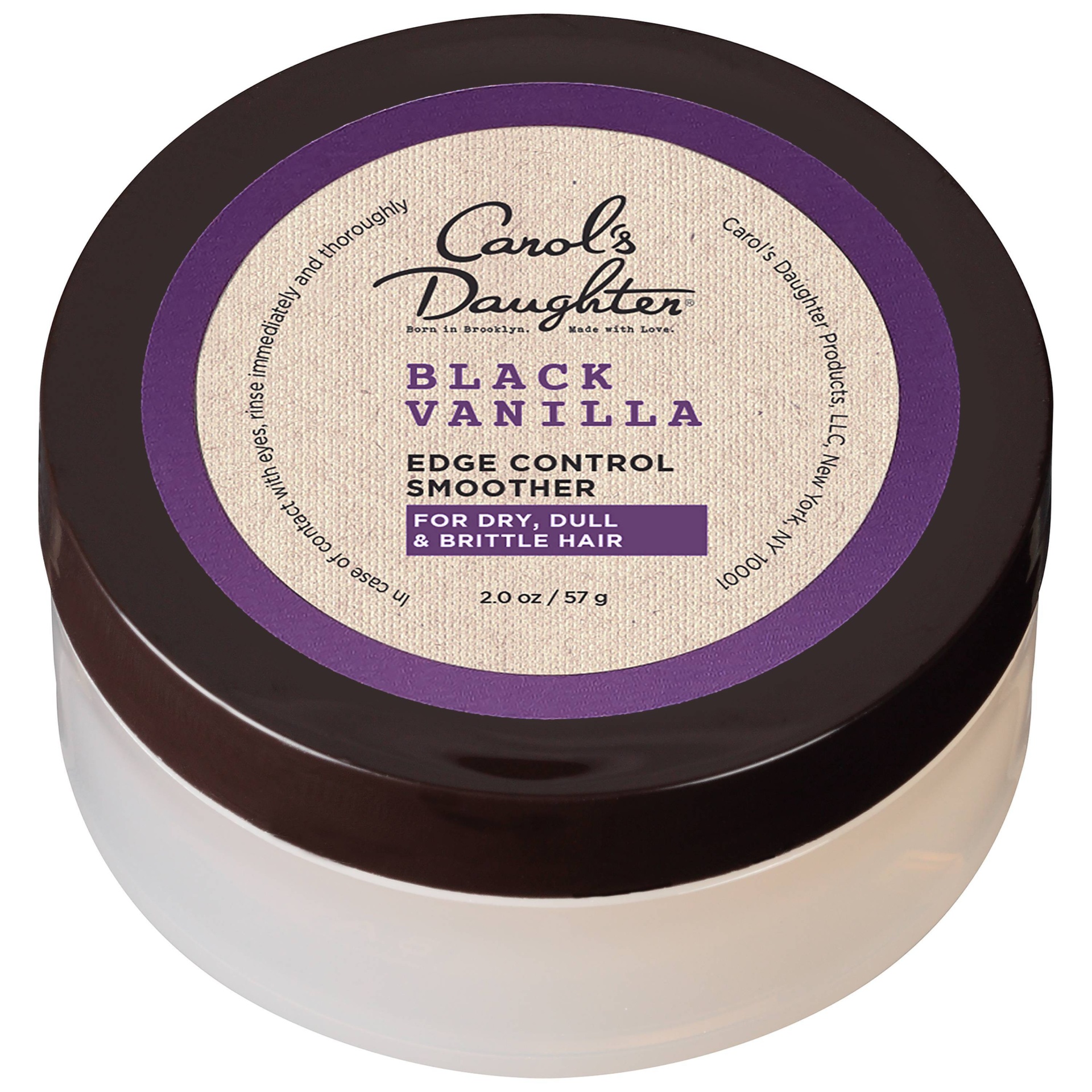 slide 1 of 6, Carol's Daughter Black Vanilla Moisture & Shine Edge Control Smoother for Dry Hair with Aloe Edge Tamer - 2oz, 2 oz