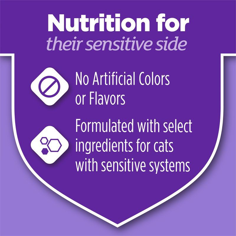 slide 9 of 16, Purina Cat Chow Sensitive Skin and Stomach Turkey Flavor Dry Cat Food - 6.3 lbs, 6.3 lb