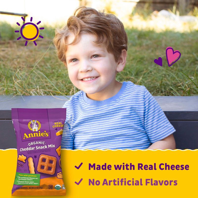 slide 11 of 13, Annie's Organic Cheddar Snack Mix - 2.5oz, 2.5 oz